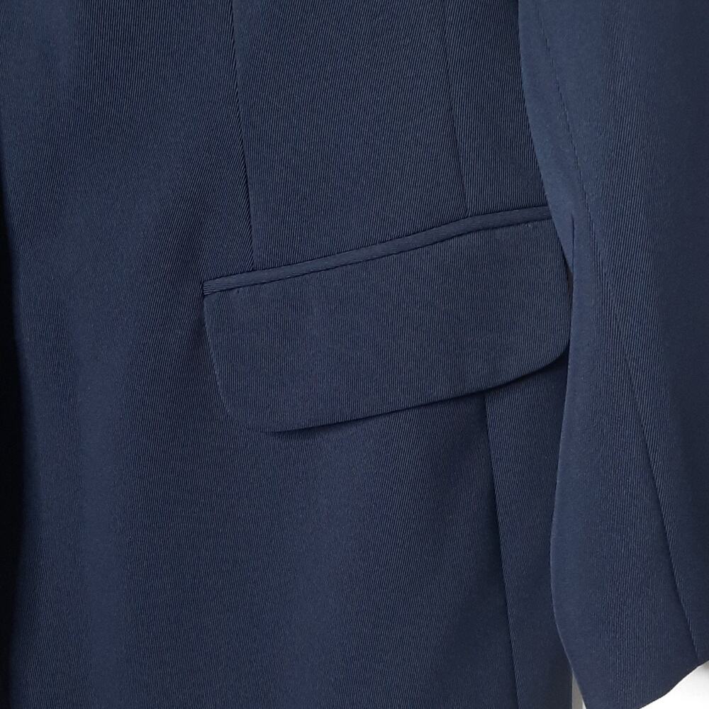 BICE Women's Navy Two Button Jacket Size 10 - Picture 4 of 7